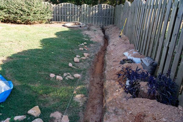 Trench Drain Installation in Laurel