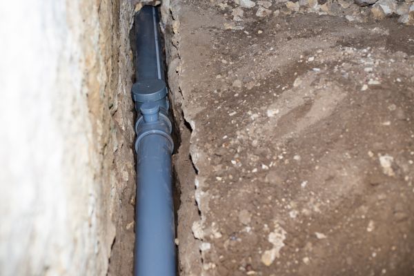 Drain Line Installation in Laurel