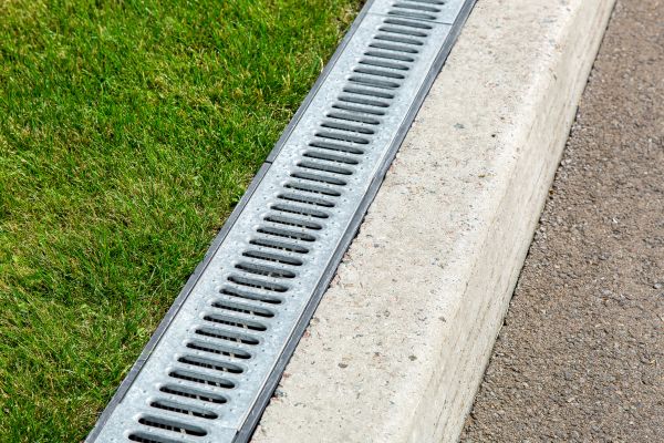 Courtyard Drain Installation in Laurel