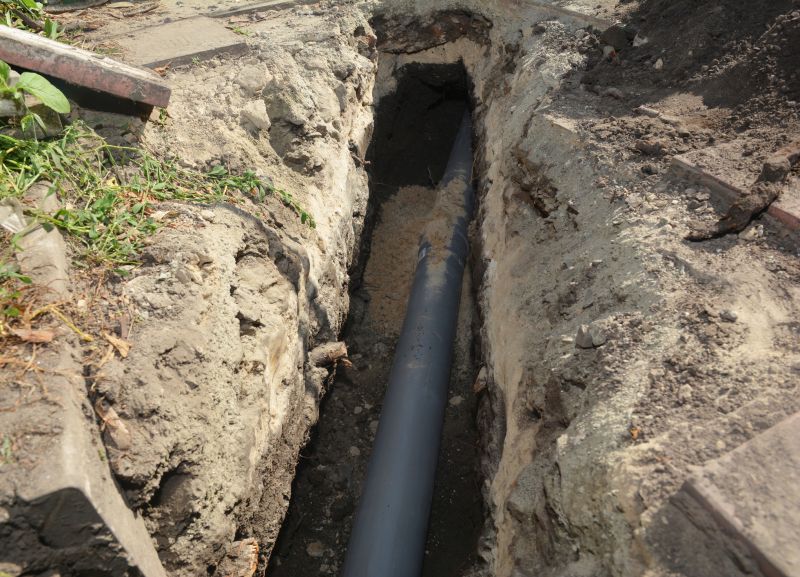 Outdoor Drain Installation
